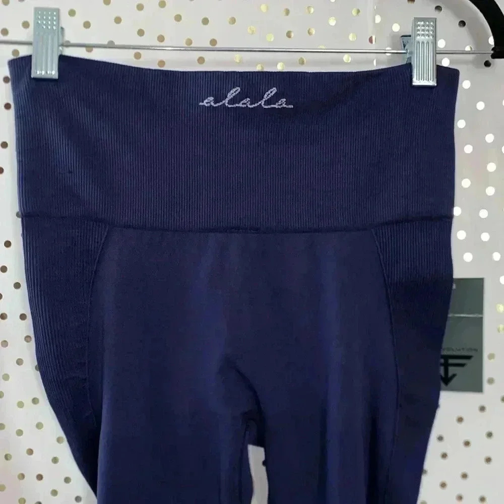 Alala Navy Blue Leggings NWT - Picture 5 of 8